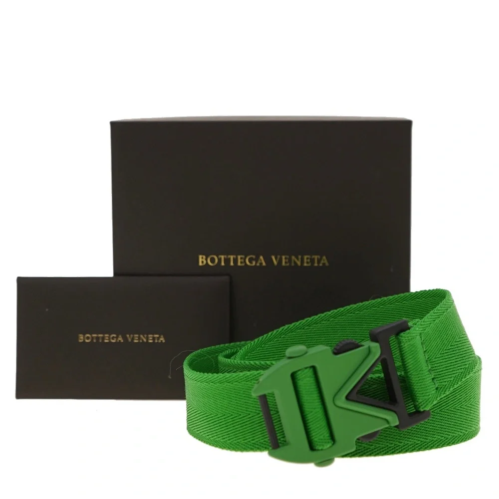 Bottega Veneta Adjustable Belt Nylon Men Size 36 / 95cm New - Picture 3 of 5